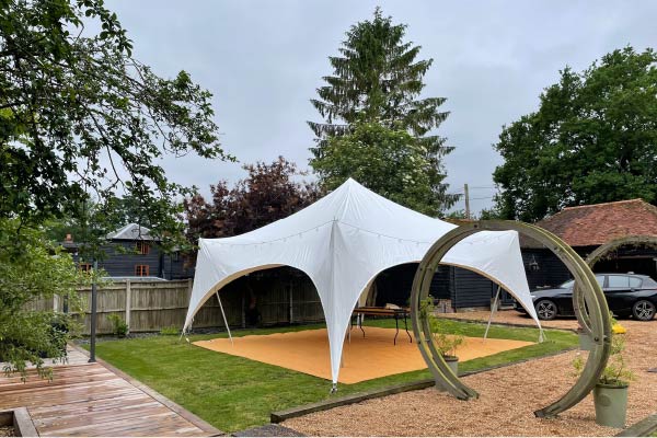 20ft x 20ft Capri Marquee - Marquee Hire 1