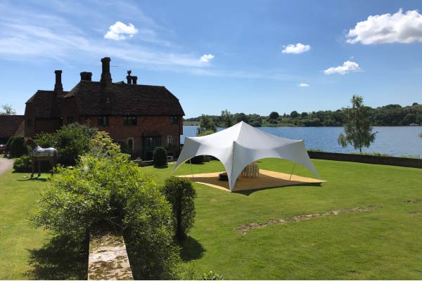 28ft x 28ft Capri Marquee - Marquee Hire 2