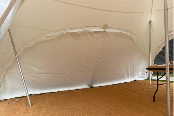 28ft x 28ft Capri Marquee - Marquee Hire 5